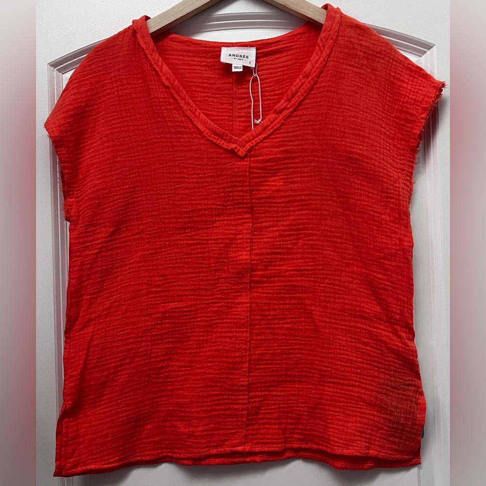 NWT Andree by Unit Top, Orange, S